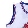 BOROLIN Mens Basketball Jersey 1/3 Tweety Space Jersey White 90s Sports Shirts (X-Large) view 2