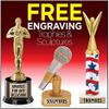 Crown Awards Badminton Trophies - 6" Male Badminton Sports Trophy Customized 10 Pack Prime view 4