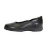 24 Hour Comfort Heather (1034) Women's Wide Width Casual Leather Dress Skimmer Flats Black 6 view 3
