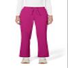 KOI Basics Women's Holly Cargo Scrub Pants, 8 Pockets, Drawstring Waist Azalea Pink XX-Small view 1