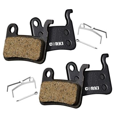 2 Pairs Resin Disc Brake Pads for Shimano Deore XT M765 M775 M776 XTR M965 M966 M975 LX M585 T665 SLX M665 Deore M535 M595 M596 Hone M601 Alfine S500 S501 Saint M800 M545 R505 T605 A01S M07 M07Ti M07S