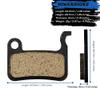 2 Pairs Resin Disc Brake Pads for Shimano Deore XT M765 M775 M776 XTR M965 M966 M975 LX M585 T665 SLX M665 Deore M535 M595 M596 Hone M601 Alfine S500 S501 Saint M800 M545 R505 T605 A01S M07 M07Ti M07S view 2