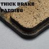 2 Pairs Resin Disc Brake Pads for Shimano Deore XT M765 M775 M776 XTR M965 M966 M975 LX M585 T665 SLX M665 Deore M535 M595 M596 Hone M601 Alfine S500 S501 Saint M800 M545 R505 T605 A01S M07 M07Ti M07S view 3