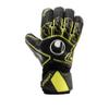 uhlsport Supersoft SF Goalkeeper Glove (Black/Fluo Yellow/White - Size 7.0) view 1