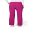 KOI Basics Women's Holly Cargo Scrub Pants, 8 Pockets, Drawstring Waist Azalea Pink Small view 2