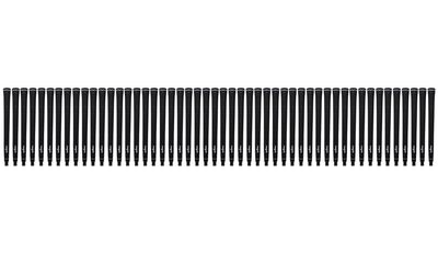 200 pcs - Majek Tour Pro Black Standard Golf Grips