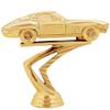 Crown Awards CAR Trophies - 4.75" Gold Corvette Race Car Trophy 5 Pack view 2