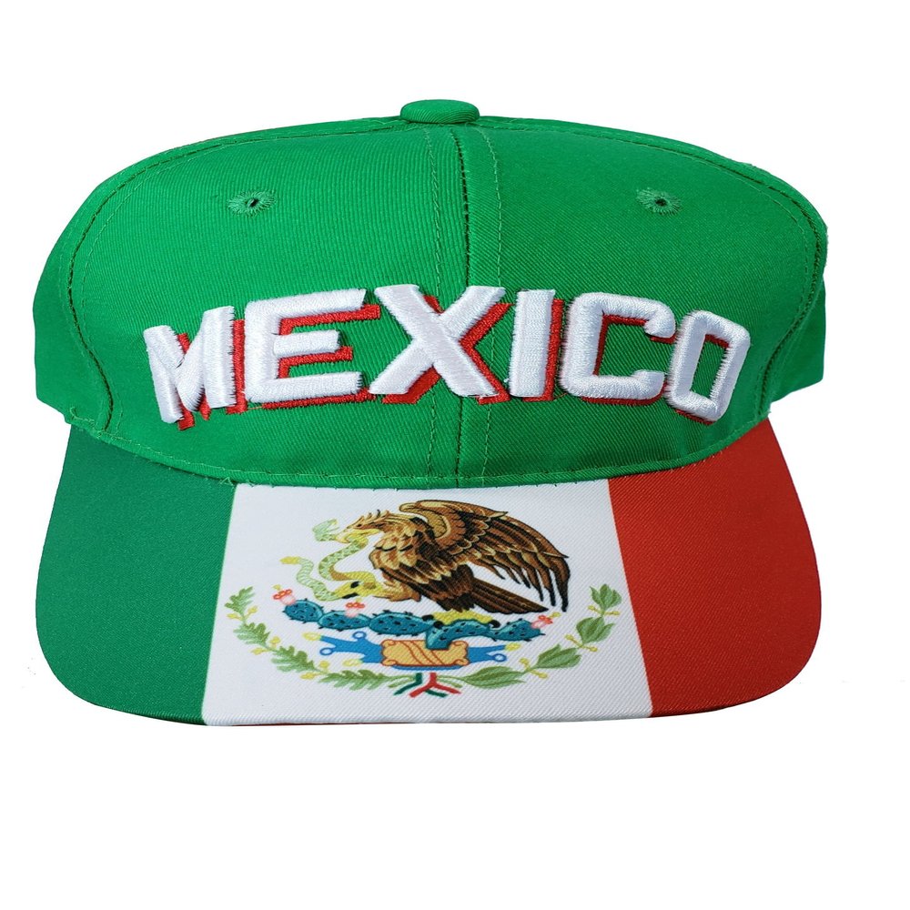 Mexico Cap Hat Any Sports Soccer World Cup Adults Mens 01-4