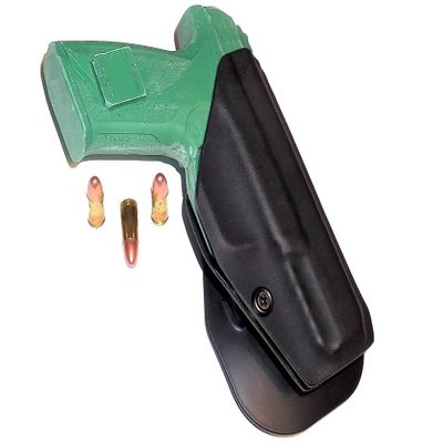 Aggressive Concealment RS9OWB OWB Kydex Paddle Holster Ruger Security 9 (Carbon Fiber, Right)