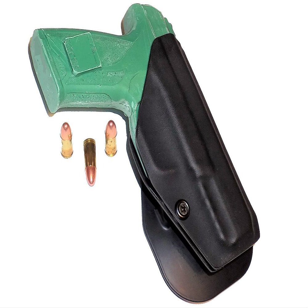 Aggressive Concealment RS9OWB OWB Kydex Paddle Holster Ruger Security 9 (Carbon Fiber, Right)
