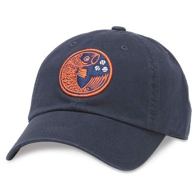 AMERICAN NEEDLE Hiroshima Toyo Carp Ballpark Nippon Professional Japanese Central League Adjustable Buckle Strap Baseball Hat (43027B-HTC)