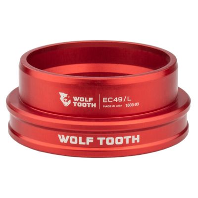 Wolf Tooth Premium EC49/40 Lower Headset Red