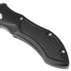 CIMO Tomahawk Stainless Steel Folder Knife black Aluminum Handle, liner lock and pocket clip view 4