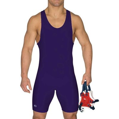 Cliff Keen Relentless Wrestling Singlet Purple L7943J (XXL)