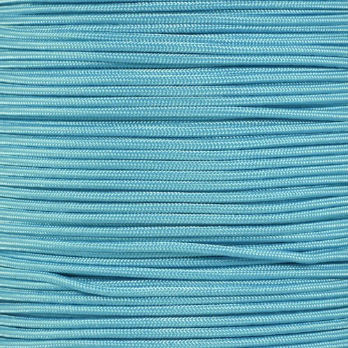 PARACORD PLANET | 275 LB Paracord Breaking Strength Tactical 5-Strand 3/32 (2.38) Thickness Parachute Cord Rope | 100 FT Hanks - Turquoise