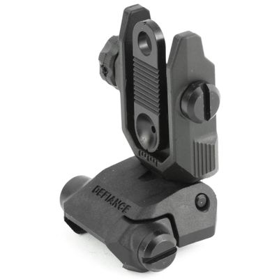 KRISS USA, Inc, Sight, Picatinny, Black, Folding Rear, Polymer