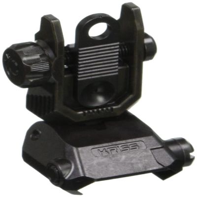 KRISS USA, Inc, Sight, Picatinny, Black, Folding Rear, Steel