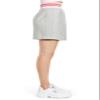 Champion Women's Yarn Dye Stripe Rib Skirt, Oxford Gray, XL view 3