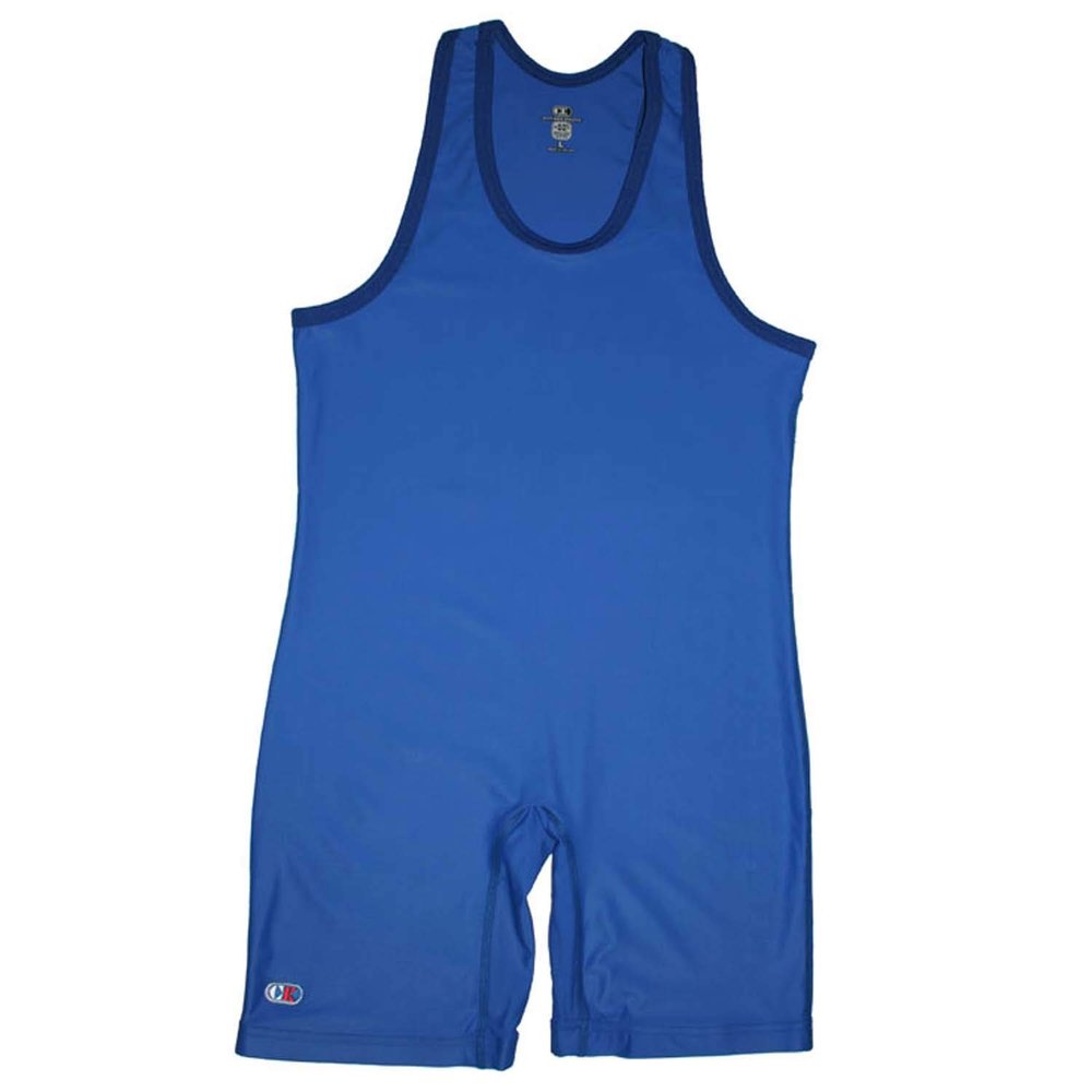 Cliff Keen Relentless Wrestling Singlet Royal Blue L7943J (XXS)