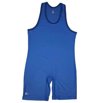 Cliff Keen Relentless Wrestling Singlet Royal Blue L7943J (XXXS)