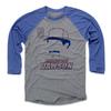 500 LEVEL Andre Dawson Tee Shirt (Baseball Tee, X-Small, Royal/Heather Gray) - Andre Dawson Respect B view 1