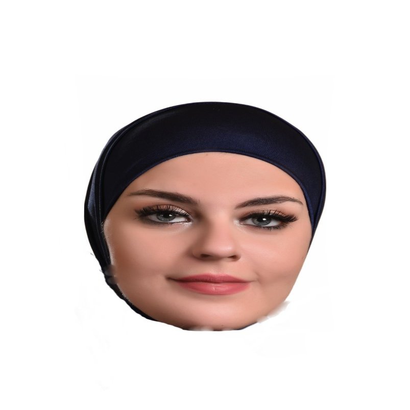 AL AMIRA Under Scarf Tube Cap (Navy Blue)