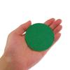 Kasteco 6 Pack Self Adhesive Air Hockey Mallet Felt Pads, Green,74mm view 2