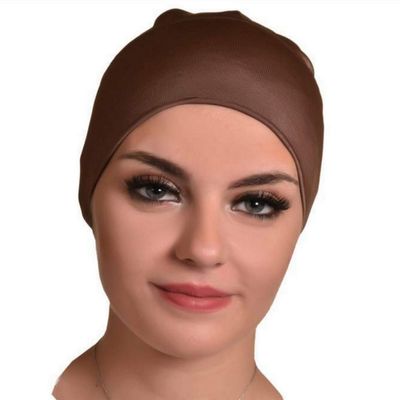 AL AMIRA Under Scarf Tube Cap Brown