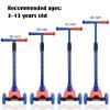 3 Wheel Scooter for Kids, Kids Scooter with Light Up Wheels, Sturdy Deck Design, and 4 Height Adjustable Suitable for Kid Ages 3-12 view 4