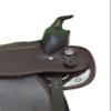 Y&Z Enterprises Western Barrel Racing Horse Saddle Synthetic with Tack Set (Headstall Breastplate Rein) and Saddle Pad Available Seat Size 12" and 14" to 18" Inch (Brown, 16.5" Inch Seat) view 3