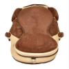 Y&Z Enterprises All Purpose Synthetic Treeless Freemax English Horse Saddle Tack Get Matching Girth & Strap (16.5 Inch Seat, Beige Brown) view 3