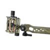 MILAEM Micro Adjustable Compound Bow 5 Pin Sight Long Pole Short Pole Bow Sight with .019" Fiber Optics and LED Sight Light for Left Right Hand (Camo 2) view 3
