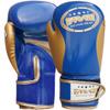 Farabi Boxing Gloves Kids Junior Muay Thai Kick Boxing Training MMA Punching Bag (4OZ, Blue Gold) view 2