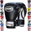 Farabi Boxing Gloves Kids Junior Muay Thai Kick Boxing Training MMA Punching Bag (6OZ, Black) view 1