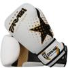 Farabi Boxing Gloves Kids Junior Muay Thai Kick Boxing Training MMA Punching Bag (6OZ, White Star) view 2