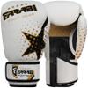 Farabi Boxing Gloves Kids Junior Muay Thai Kick Boxing Training MMA Punching Bag (6OZ, White Star) view 4