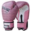 Farabi Boxing Gloves Kids Junior Muay Thai Kick Boxing Training MMA Punching Bag (4OZ, Pink-Star) view 2