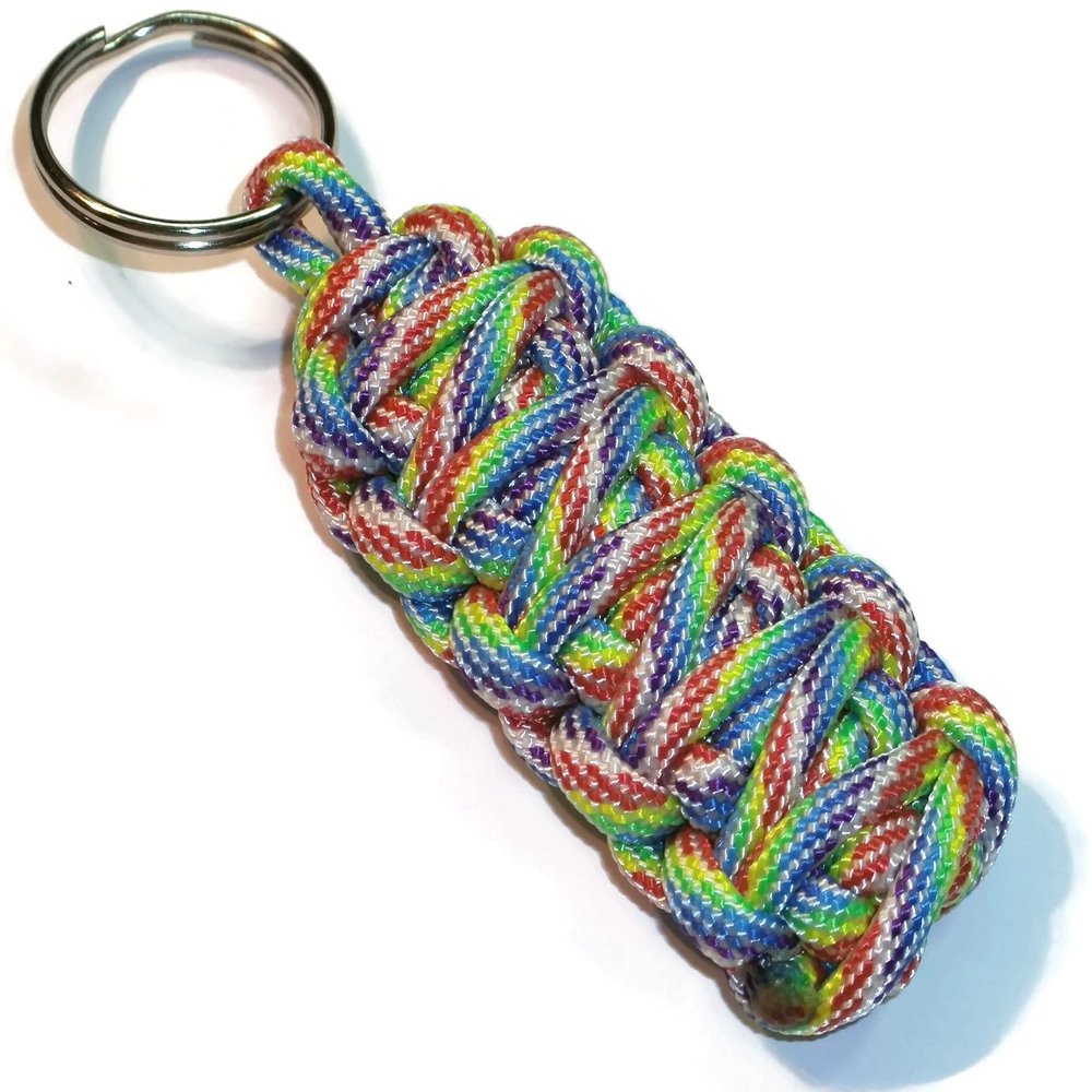RedVex King Cobra Style Key Chains - Choose your color (Qty - 1) (Tye Dye)