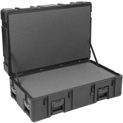 SKB Cases 3R4222-14B-L 3R-Series 4222-14 Waterproof Utility Case with Layered Foam, LLDPE Polyethylene Impact Resistant, Stainless Steel Latches and Hinges, Interior 42" x 22" x 14.9"