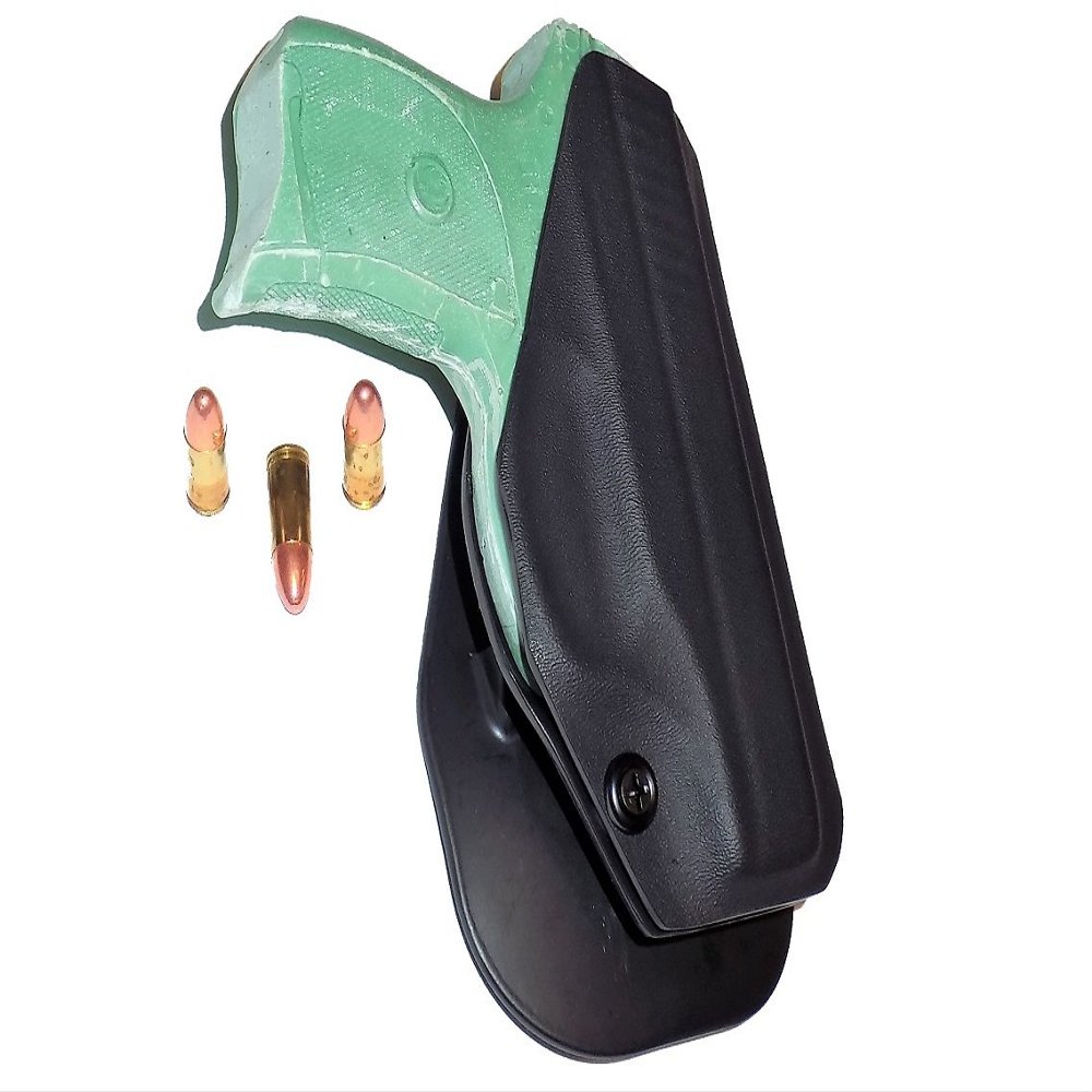Aggressive Concealment LC9OWB OWB Kydex Holster Ruger LC9/LC9S/EC9S (Carbon Fiber, Left)