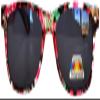 Kids Flowers frame Polarized Lens Sunglasses patriotic 4th of july UV protection view 2