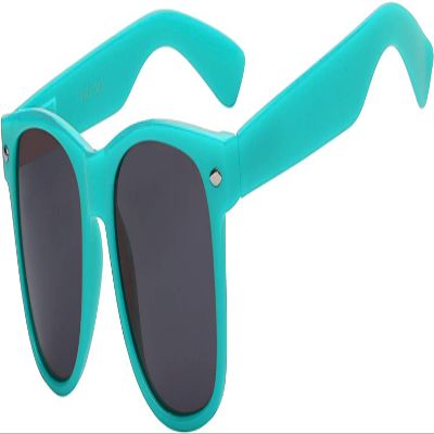 Kids Polarized Smoke Lens Sunglasses Protect Child's Eyes turquois