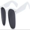 Kids Polarized Smoke Lens Sunglasses Protect Child's Eyes White view 1