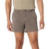 Amazon Essentials Men's Slim-Fit 5" Flat-Front Comfort Stretch Chino Shorts, Grey, 40 view 1