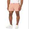 Amazon Essentials Men's Slim-Fit 5" Flat-Front Comfort Stretch Chino Shorts, Light Tan, 38 view 1