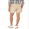 Amazon Essentials Men's Slim-Fit 5" Lightweight Comfort Stretch Oxford Shorts, Khaki Brown, 28 view 2