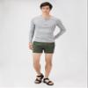 Amazon Essentials Men's Slim-Fit 5" Flat-Front Comfort Stretch Chino Shorts, Dark Green, 28 view 4