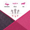 Biange Cooling Towels (40"x 12", Pack of 10) for Neck and Face, Cold Towel for Hot Weather, Sports, Workout, Fitness, Gym, Yoga, Golf, Pilates, Travel, Camping & More view 4