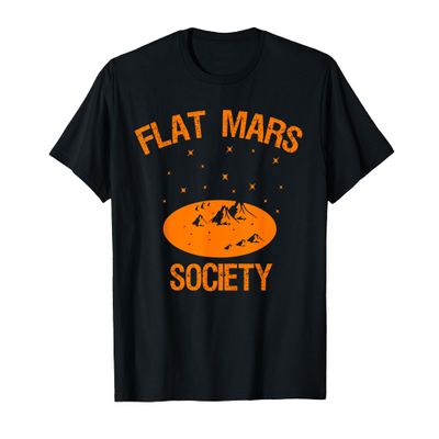 Flat Mars Society T-Shirt T-Shirt