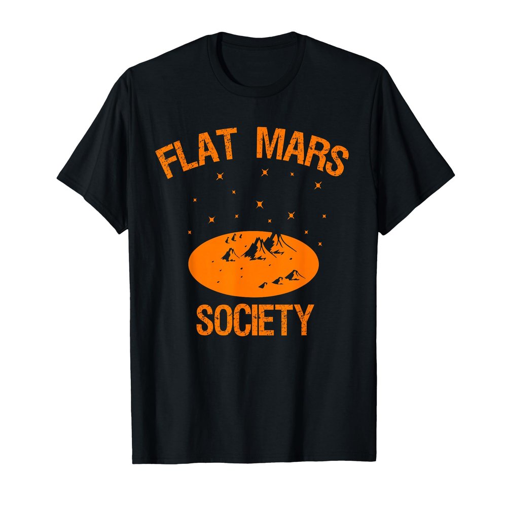 Flat Mars Society T-Shirt T-Shirt